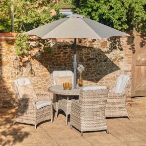 LG Outdoor Florence 4 Seat Dining Set