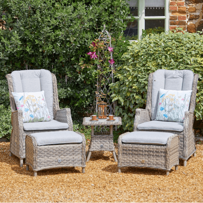 LG Outdoor Florence 5 Piece Recliner Set