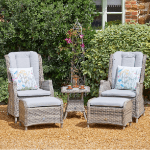 LG Outdoor Florence 5 Piece Recliner Set