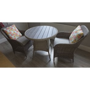 LG Outdoor Hybrid Nutmeg Bistro Set 