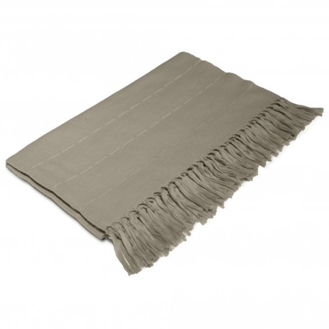 LG Outdoor Striped Outdoor Throw - Grey