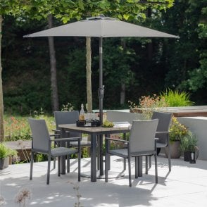 LG Outdoor Venice 4 Seat Dining Set