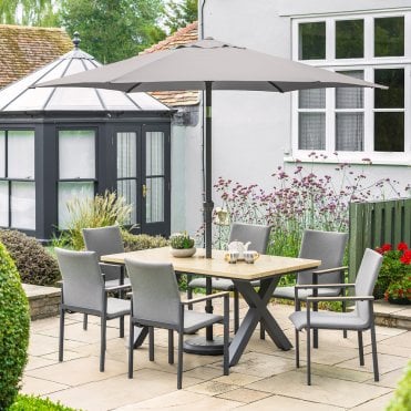 Venice 6 Seat Dining Set