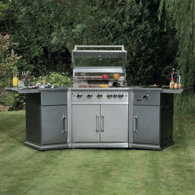 Lifestyle Bahama Island Stainless Steel 5 Burner Gas BBQ