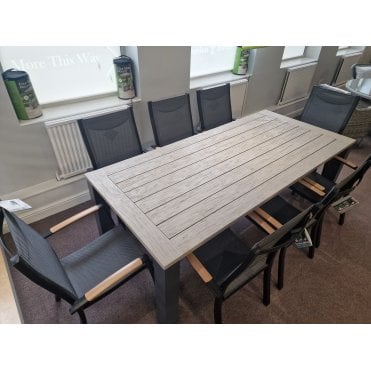 Panama Hybrid 8 Seat Dining Set Ex-Display
