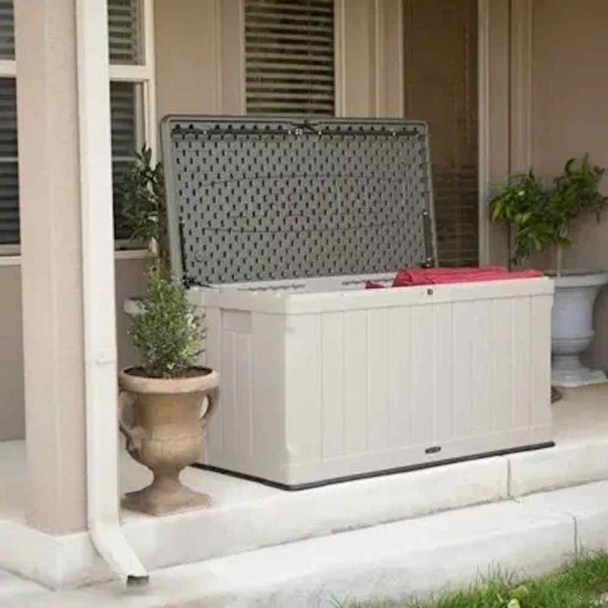 Lifetime 116 Gallon Outdoor Storage Deck Box - Desert Sand