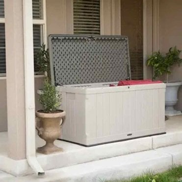 116 Gallon Outdoor Storage Deck Box - Desert Sand