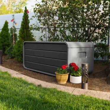 136 Gallon Storage Box - Grey