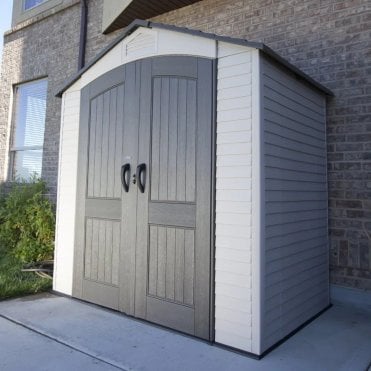 Plastic Apex Shed 7X4.5