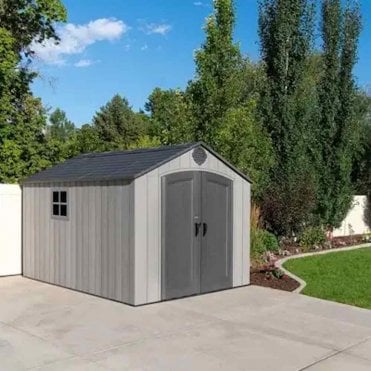 Plastic Apex Shed 8X12.5