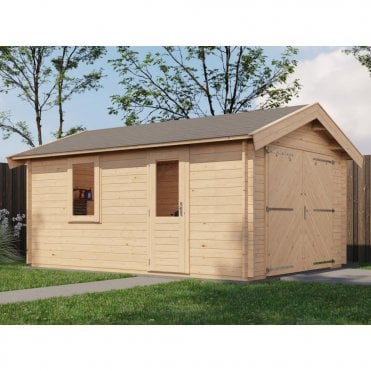Select Log Cabin Arun with Garage Door 350x500cm