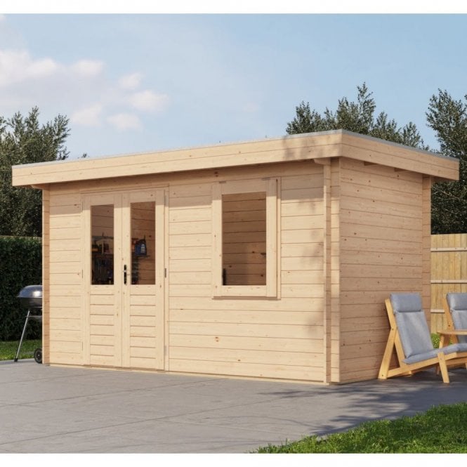 Lugarde Select Log Cabin Stonehenge 400x200cm