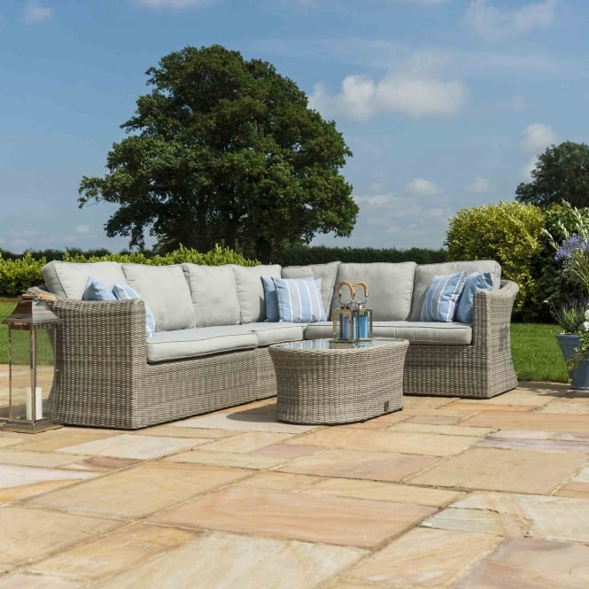 Maze Rattan Oxford Large Corner Group