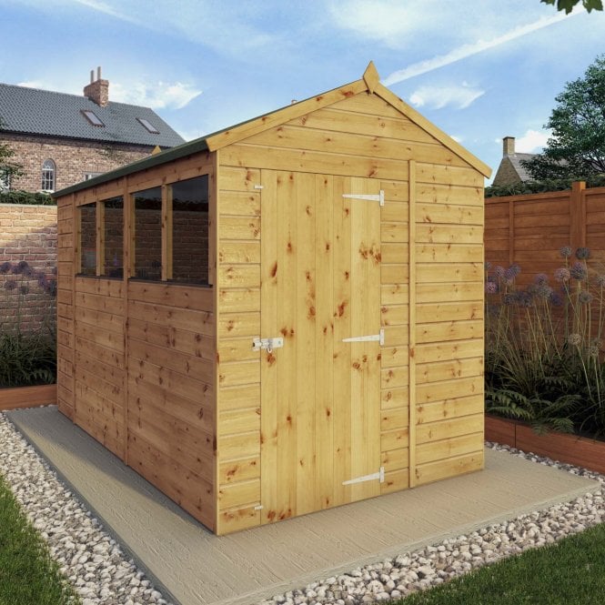 Mercia 10 x 6 Shiplap Apex Shed