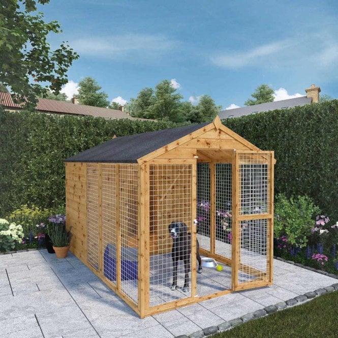 Mercia 10x6 Staffordshire Dog Kennel & Run