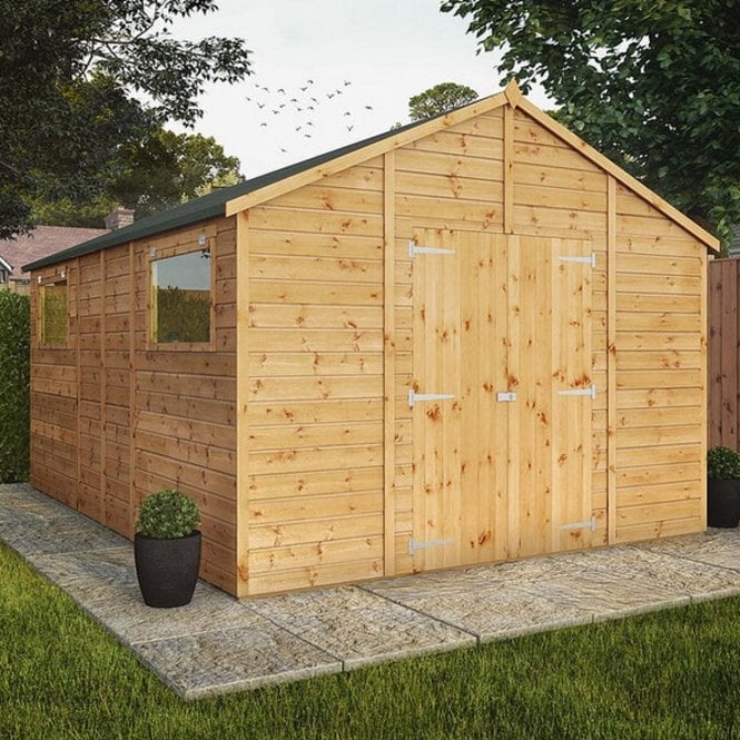 Mercia 14 x 10 Premium Shiplap Apex Workshop