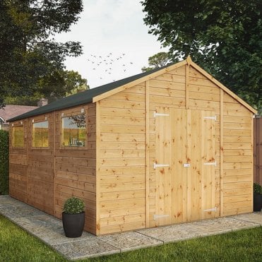 15 x 10 Premium Shiplap Apex Workshop