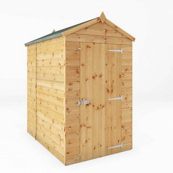 Mercia 6 x 4 Windowless Shiplap Apex Shed