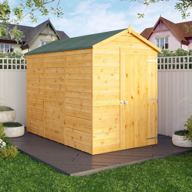 Mercia Modular Shiplap Apex Windowless Shed 9X5