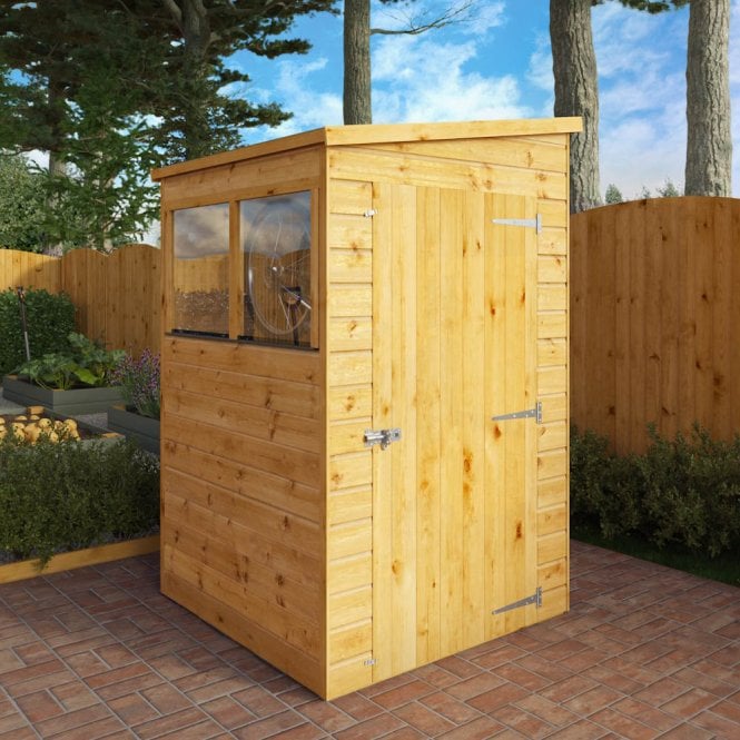 Mercia Modular Shiplap Pent Shed 4X4