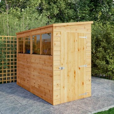 Modular Shiplap Pent Shed 8X4