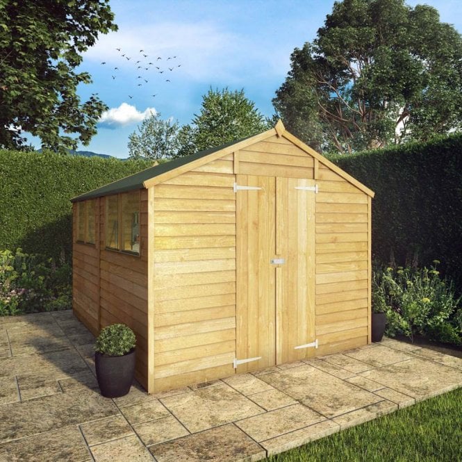 Mercia Overlap Apex Shed 10X8