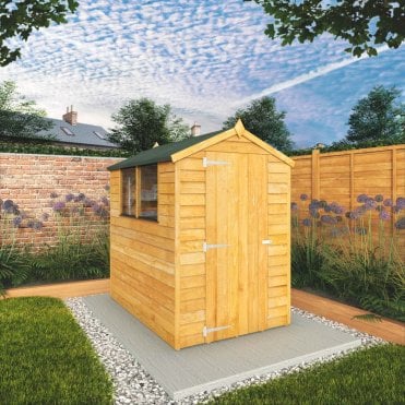 Overlap Apex Shed 6X4