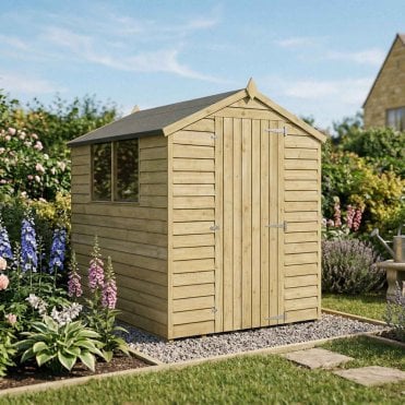 Overlap Apex Shed 7X5