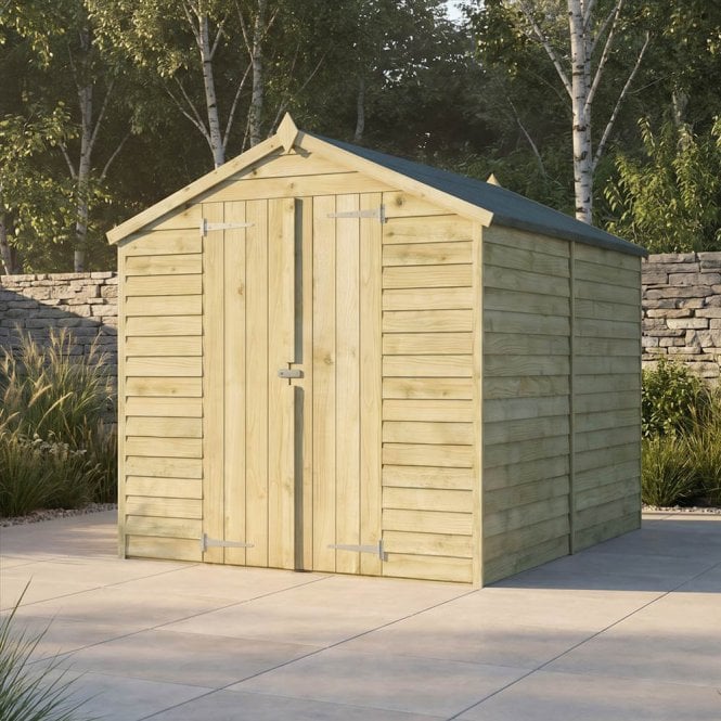 Mercia Overlap Apex Windowless Shed 10X6