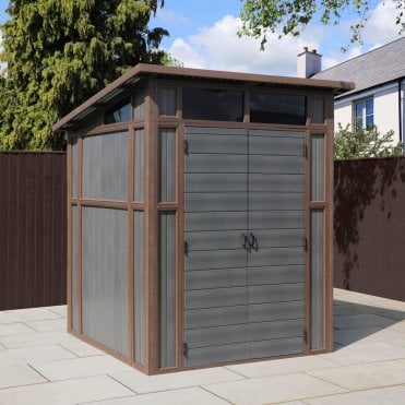 Premium Composite Pent Shed 7X7