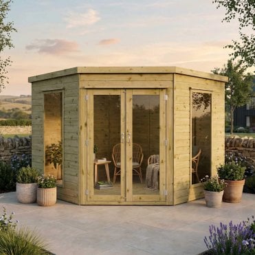 Premium Corner Summerhouse 8X8