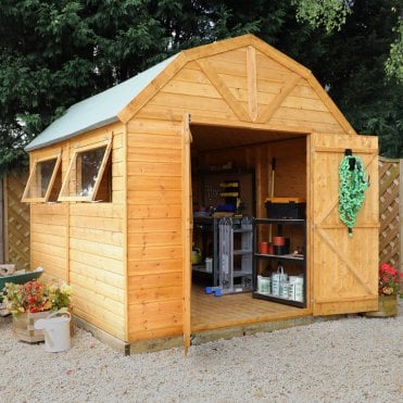 Shiplap Dutch Barn Shed 10x8