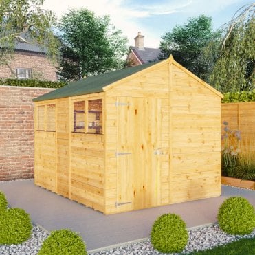Woodsman Premium Shiplap Apex Shed 10X8