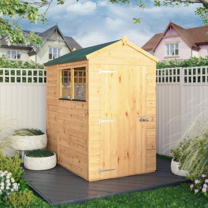 Mercia Woodsman Premium Shiplap Apex Shed 6X4