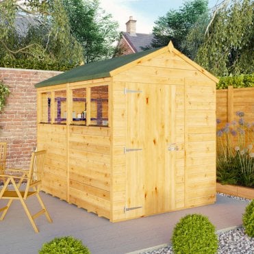 Woodsman Premium Shiplap Apex Shed 8X6