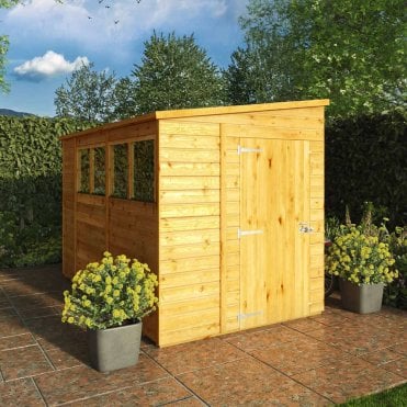 Woodsman Premium Shiplap Pent Shed 10X6