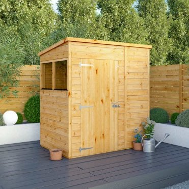 Woodsman Premium Shiplap Pent Shed 6X4