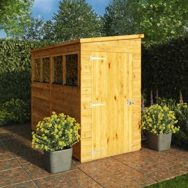 Woodsman Premium Shiplap Pent Shed 8X4