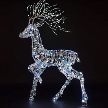1.4M Iridescent Richmond Stag With Branch Antlers