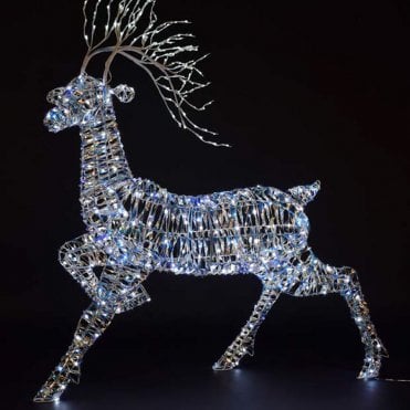 1.4M Iridescent Woburn Stag With Branch Antlers