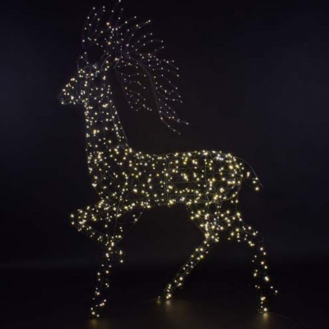 Noma 2M Grey Flexi Highland Stag with Branch Antlers