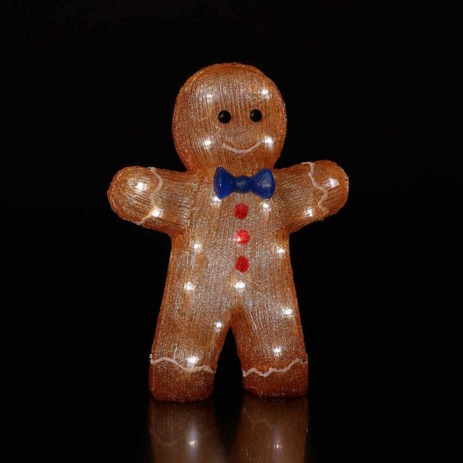 Noma 40cm Acrylic Mr Gingerbread
