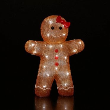 40cm Acrylic Mrs Gingerbread