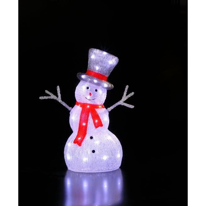 Noma 54cm Acrylic Snowman - EasyTimer