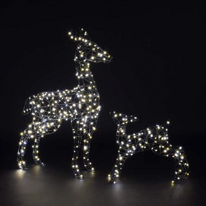 Noma 90CM Grey Flexi Richmond Deer & Fawn