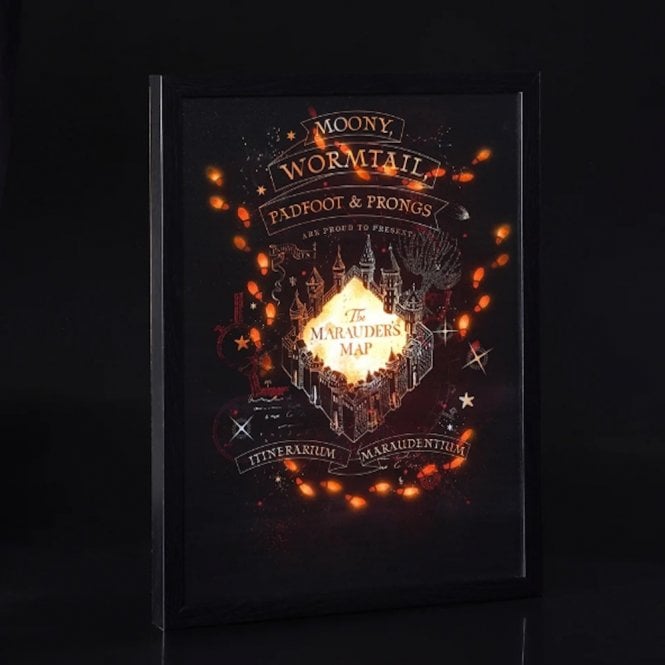 Noma Harry Potter™ 52cm Marauders Map LED Canvas