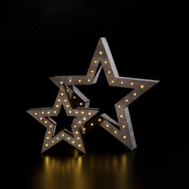 Rustic Wooden Stars