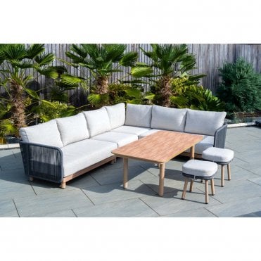 Buxton Corner Set with High Table and 2 Stools