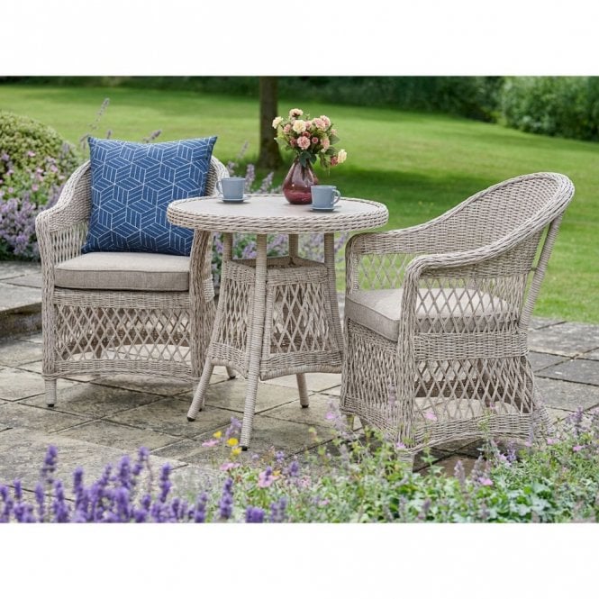 Norfolk Leisure Cotswold - Wicker 2 Seater Bistro