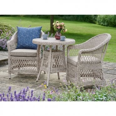 Cotswold - Wicker 2 Seater Bistro